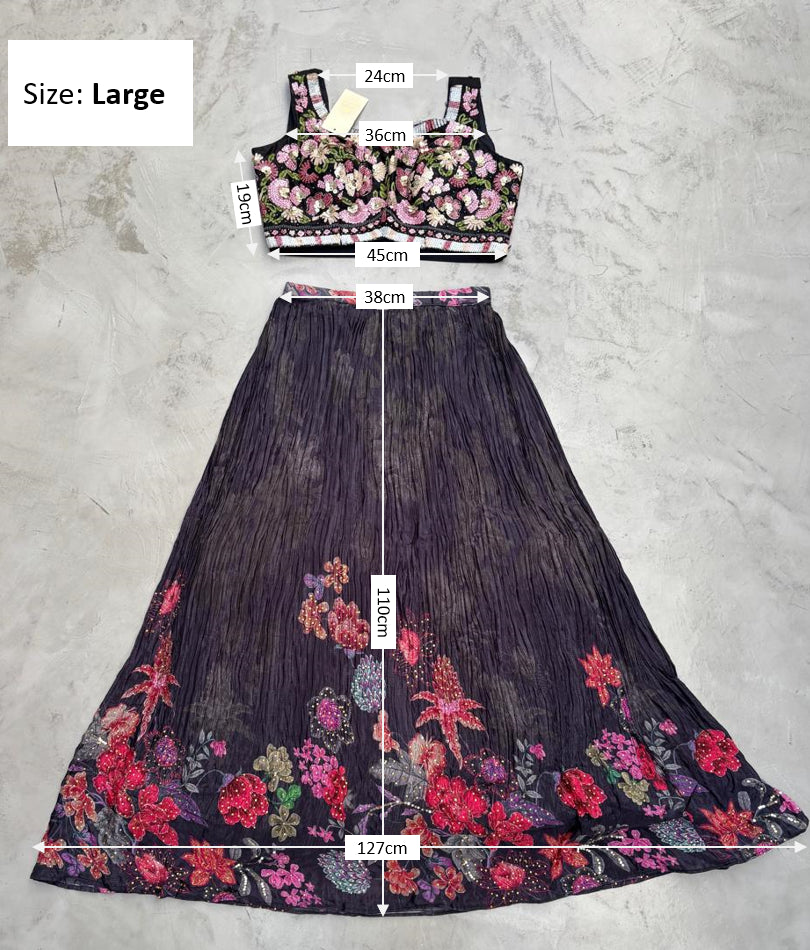 Black Lehenga Choli