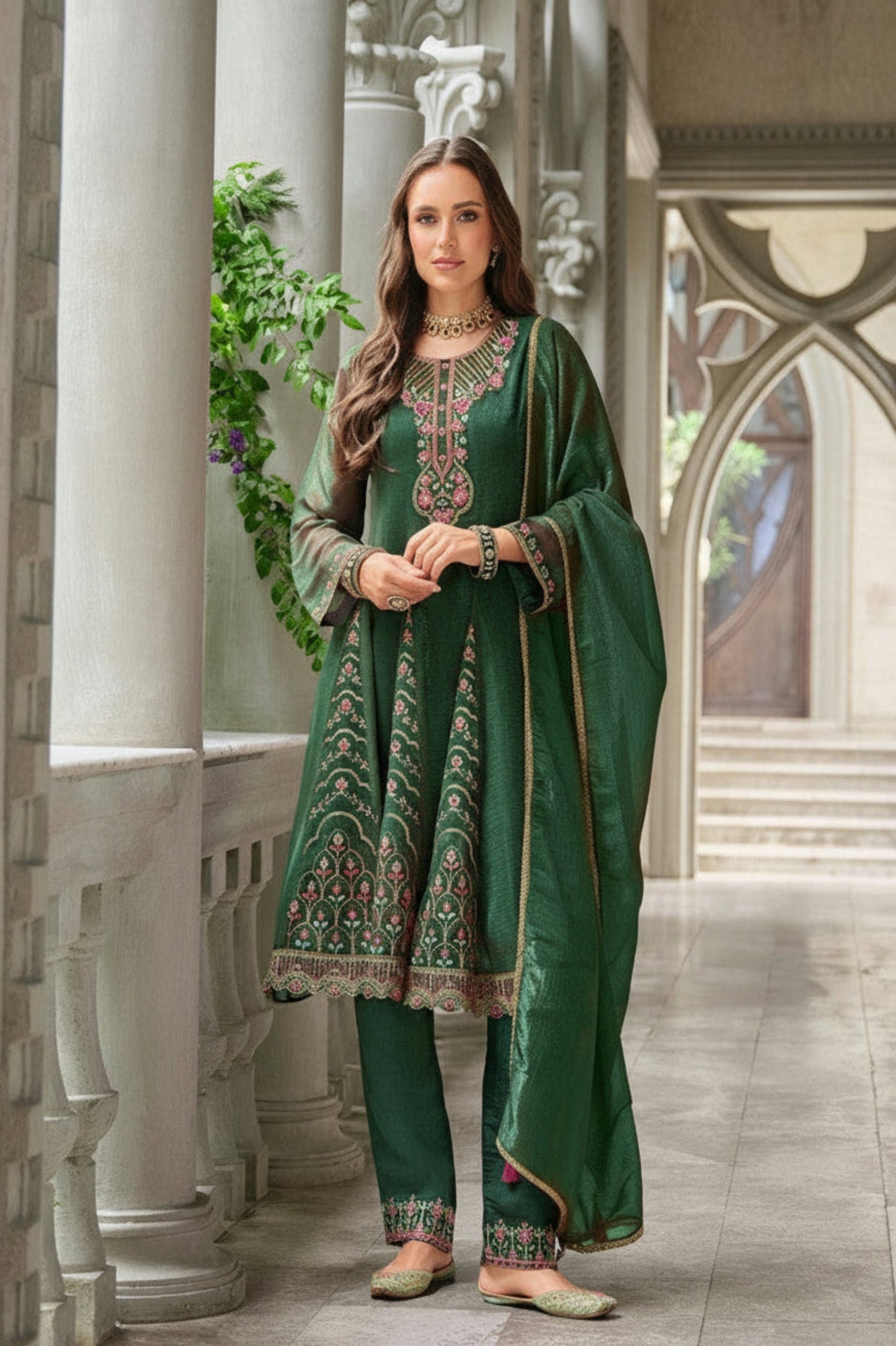 Emerald Kurti Set